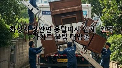 화성시 장안면 용달이사 업체 🚚💨 완벽 가이드: 꿀팁 대방출!